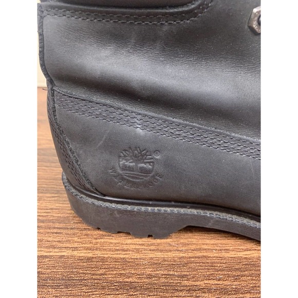 Timberland Waterproof Boots Black Slip Resistant Women’s Sz 8.5 M - Picture 2 of 11